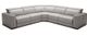 VIG Furniture Modrest Frazier Light Gray Sectional Sofa with Recliners-0