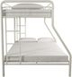 dhp furniture® Dusty Off White Twin/Full Bunk Bed-2