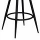 Armen Living Justin Vintage Gray 26" Counter Stool-4