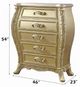 ACME Furniture Cabriole Gold Chest-2