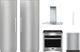Miele 6 Piece Stainless Steel Dual Fuel Kitchen Package-0