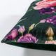 Surya Leilani Dark Green 20"x20" Toss Pillow with Polyester Insert-1