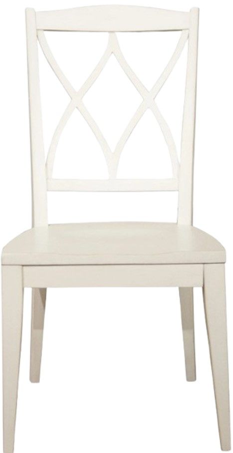 Riverside Furniture Myra Paperwhite Dining Side Chair-2