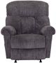 Franklin™ Darwin Recruit Charcoal Manual Swivel Rocker Recliner-1