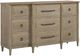Bernards Citrus Heights Brown Modern Dresser-0