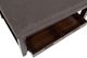 Jofran Inc. Twin Cities Brown/Charcoal Cocktail Table-4