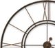 Decor-Rest® Furniture LTD Roman Rustic Black Wall Clock-1