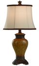 Stylecraft Maximus Bronze/Ivory Table Lamp -0