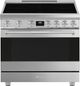 Smeg Professional 36" Stainless Steel Pro Style Induction Range-0