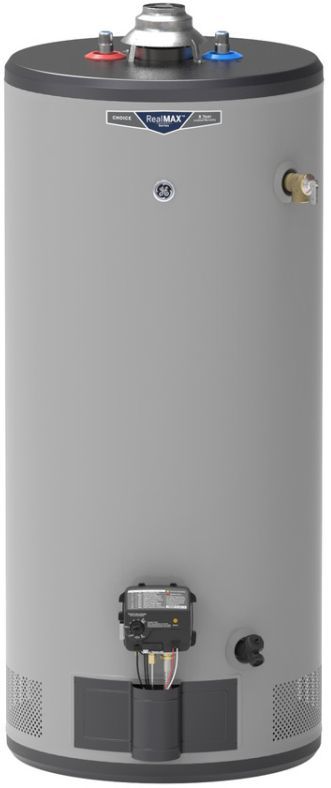 GE RealMAX® Choice 40 Gallon Short Natural Gas Atmospheric Water Heater