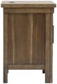 Signature Design by Ashley® Moriville Grayish Brown Chairside End Table-3