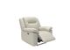 Kate Preston Home Cream Leather Power Headrest Recliner-0