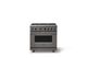 Viking® 7 Series 36" Damascus Gray Pro Style Natural Gas Range-0