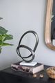 A & B Home Antique Gold Aluminum Sculpture-4