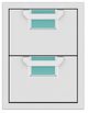 Aspire By Hestan® AEDR Series 16" Bora Bora Double Drawers-0
