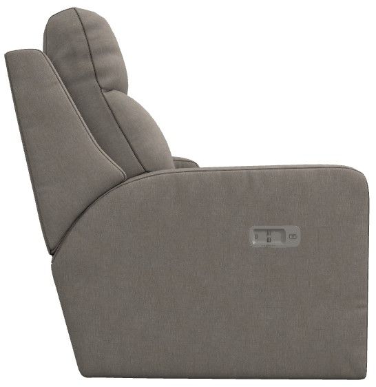 La-Z-Boy® Emmons Ivory Power Reclining Loveseat with Console and Headrest-2