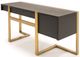 VIG Furniture Modrest Fauna Black Wenge/Brass Desk-3