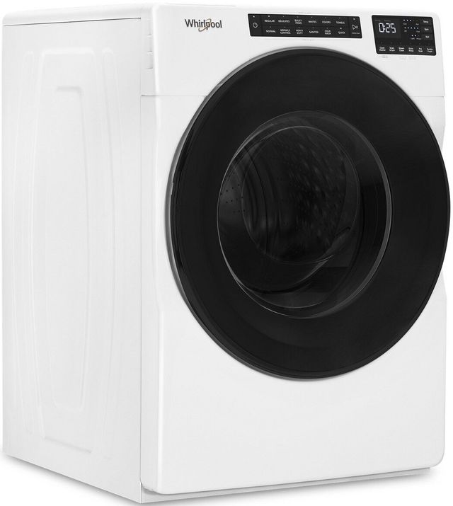Whirlpool® 5.0 Cu. Ft. White Front Load Washer-2