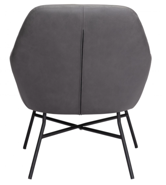 Zuo® Modern Hans Vintage Gray Accent Chair-3