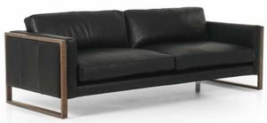 Four Hands Kensington Otis Harrison Black Sofa
