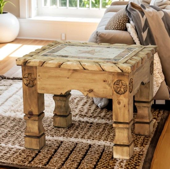 LMT Imports Honey End Table-1