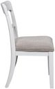 Signature Design by Ashley® Chadworth White Upholstered Dining Side Chair-3