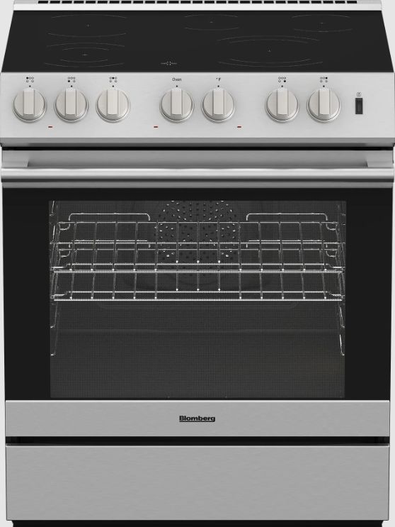 Blomberg­® 30" Stainless Steel Full Depth Slide-In Electric Range-0