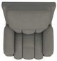 La-Z-Boy® Greyson Blue Grey Leather Power Rocking Recliner with Headrest and Lumbar-4