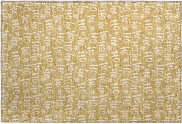 Dalyn™ Rug Company Merry & Bright MY22 Gold 5'x8' Area Rug-1