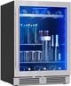 Centre de breuvage sous-comptoir de 24 po Zephyr Presrv™ de 5.6 pi³ - Cadre en acier inoxydable-2