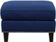 Elements International Erica Heirloom Blue Ottoman-1