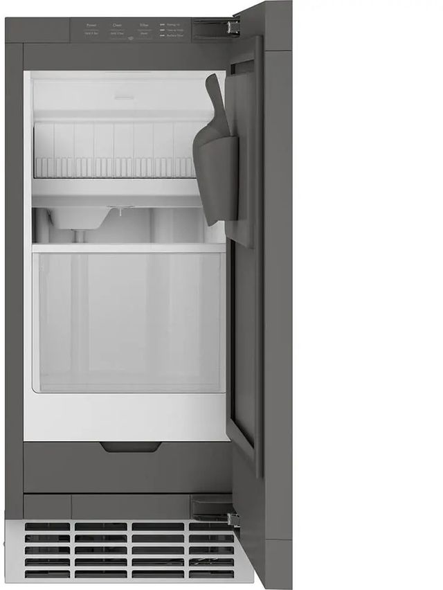 Monogram® 15" 65 lb. Custom Panel Ready Ice Maker-1