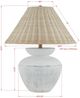 Forty West Frannie White Table Lamp-1