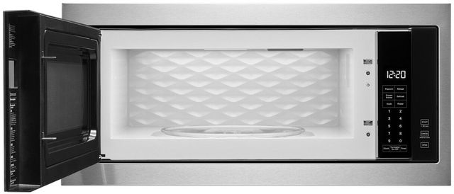 Whirlpool® 1.1 Cu. Ft. Stainless Steel Frame Built In Microwave-1