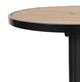CabanaCoast® Customizable Kensington Wooden 24" Outdoor Round Pedestal Dining Table-1