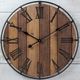 Giftcraft Black/Brown Wall Clock-1