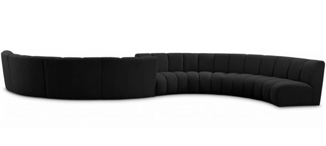Meridian Furniture Infinity 8-Piece Black Modular Sectional Set-0