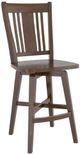 Canadel® Canadel Cognac Washed Wood Fixed Stool-0