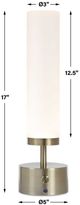 Uttermost® Auden Antique Brass Accent Lamp-4