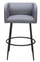 Zuo® Modern Horbat Gray Barstool-1
