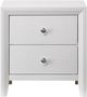 Crown Mark Evan White Nightstand-3