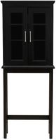 Linon Scarsdale Black Space Saver Cabinet-3