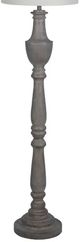 Lamps Per Se Brushed Gray Floor Lamp-2