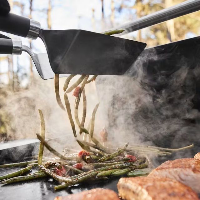 Weber® Slate® 3-Burner Black Natural Gas Freestanding Griddle-1