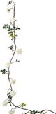 A & B Home White Flower Vine-1