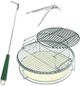 Big Green Egg® XLarge Egg 24" Green Freestanding Charcoal Grill with Ultimate Kit-2