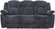 Primo™ International Anakin Dark Grey Manual Reclining Sofa with Lever-2