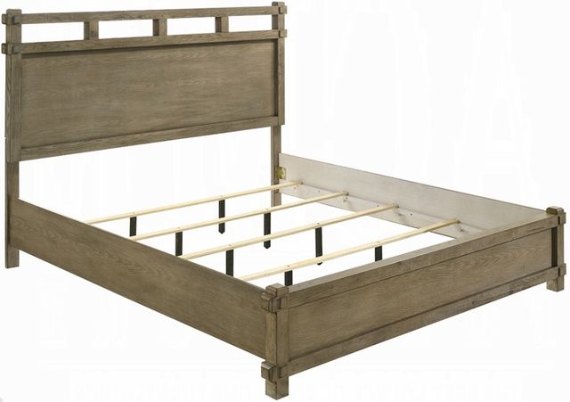 ACME Furniture Colton Antique White Oak Queen Panel Bed-0
