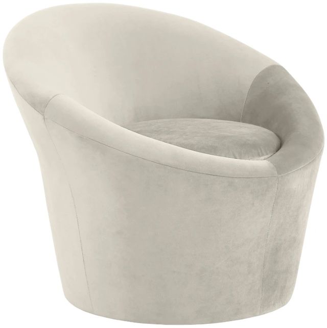 Meridian Furniture Tristan Cream Upholstered Accent Chair-0