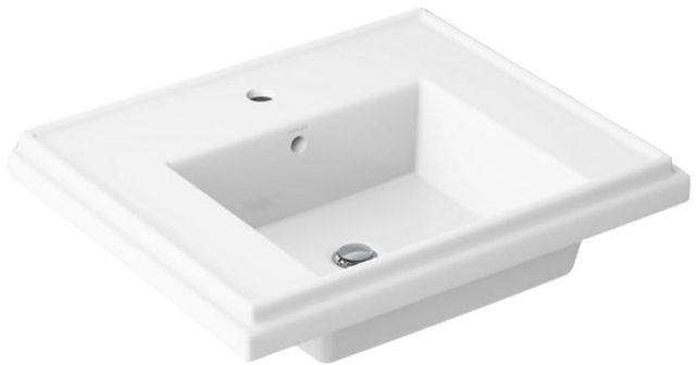 Kohler Tresham® White 24" Square Pedestal Bathroom Sink-0